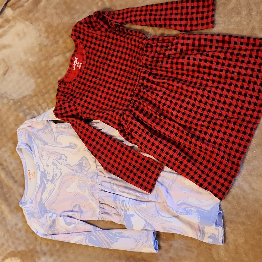 Cat & Jack Girls Cottom Dress Bundle